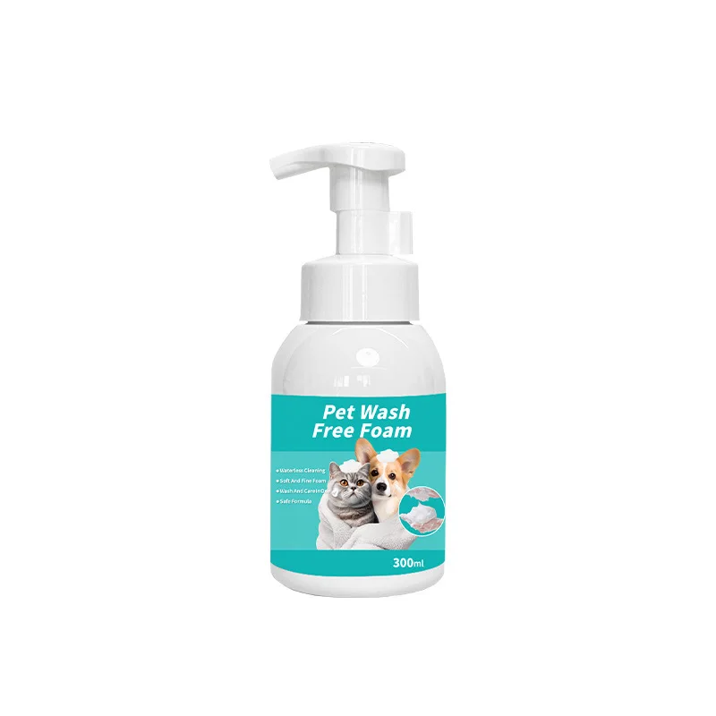 Dry Shampoo Travel - ธรรมชาติ Waterless แห้งแชมพูโฟมสําหรับสุนัขแมวไม่มีล้างทําความสะอาดกําจัดกลิ่น Hypoallergenic 300ml Travel