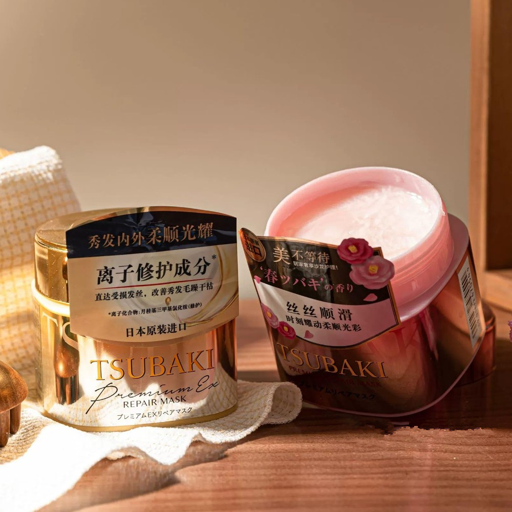 Hair Care Tsubaki - ทรีทเม้นท์บำรุงผมสูตรเข้มข้น TSUBAKI Premium Repair Hair Mask