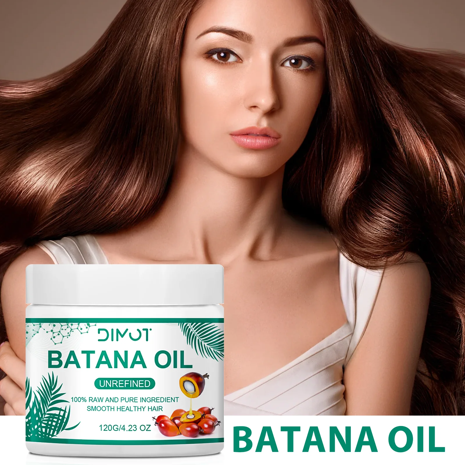 Hair Care Organic - มาส์กผม น้ำมันบาตานา น้ำมันบำรุงผม 100% ออร์แกนิคธรรมชาติ บำรุง