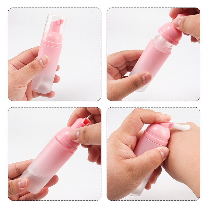 Dry Shampoo Travel - ขวดปั๊มโฟม 60 มล. 1 ชิ้น ขวดแชมพูสำหรับขนตา
