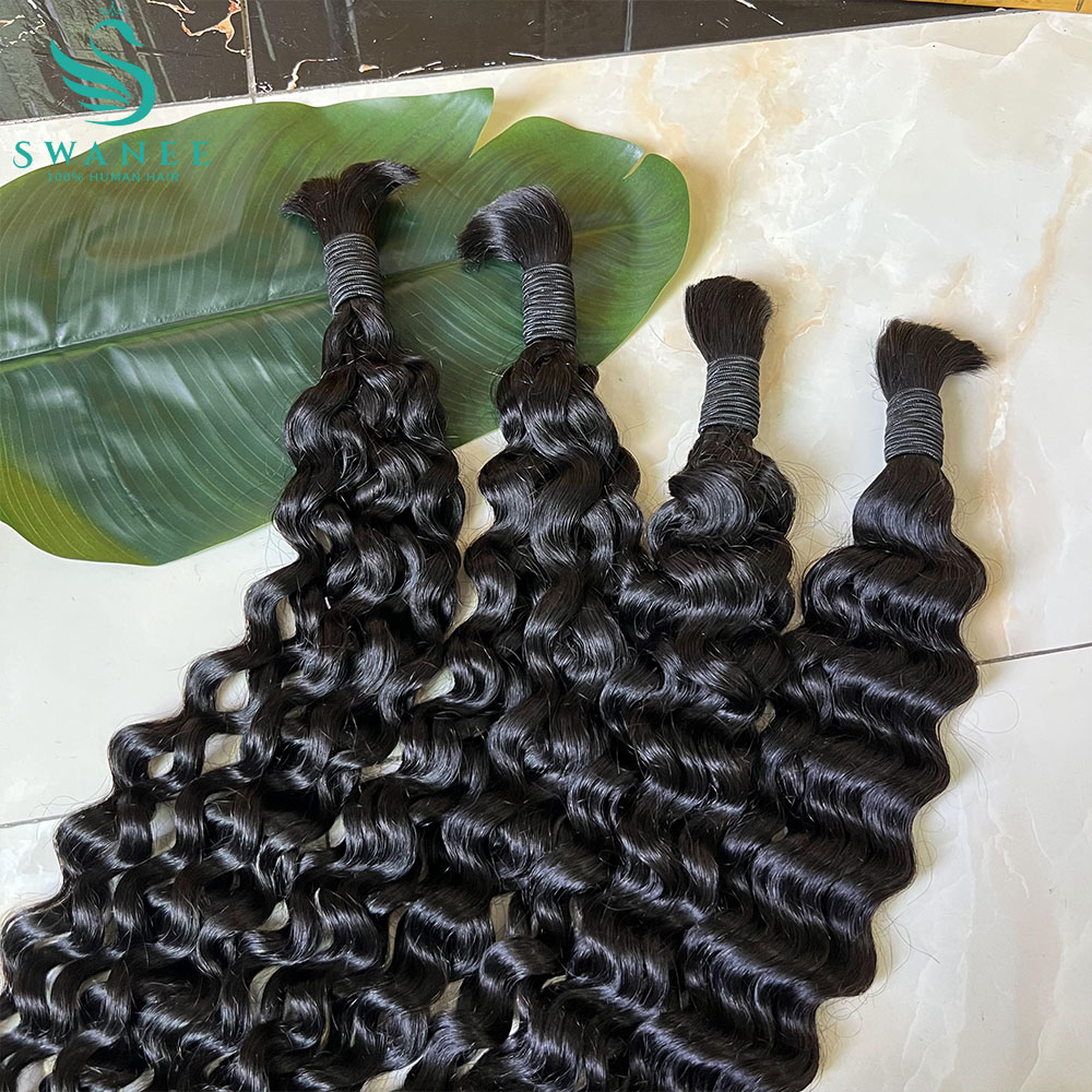 Hair Care For Wavy Hair - ผมแท้ 100% แบบ Water Wave สำหรับถักเปียสไตล์โบฮีเมียน