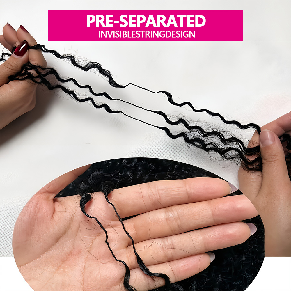 ผมต่อแบบโครเชต์ 14 16 18 นิ้ว  - Hair Care For Wavy Hair บทวิจารณ์และราคา