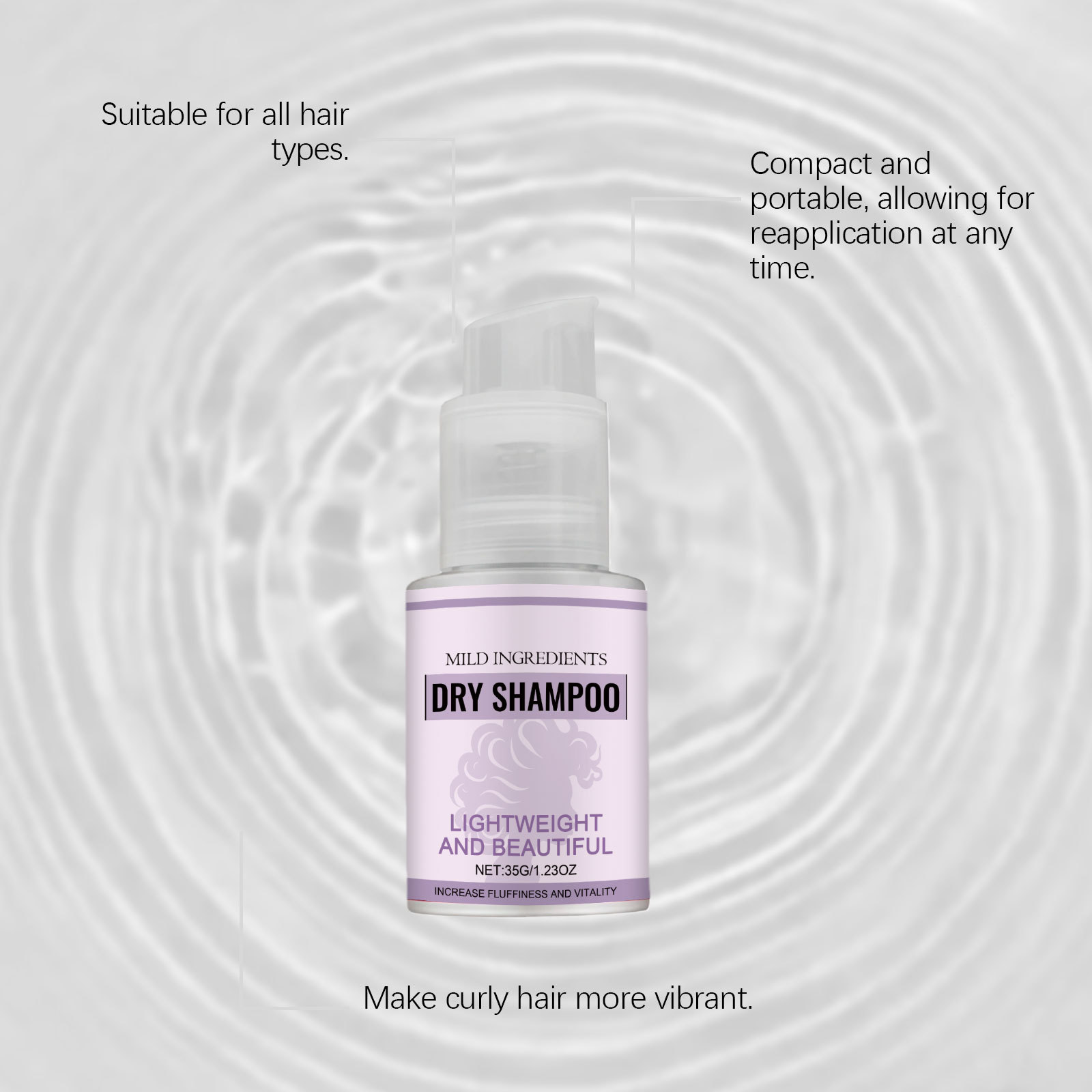 แชมพูแห้งแบบพกพา ควบคุมความมัน - Dry Shampoo Travel บทวิจารณ์และราคา