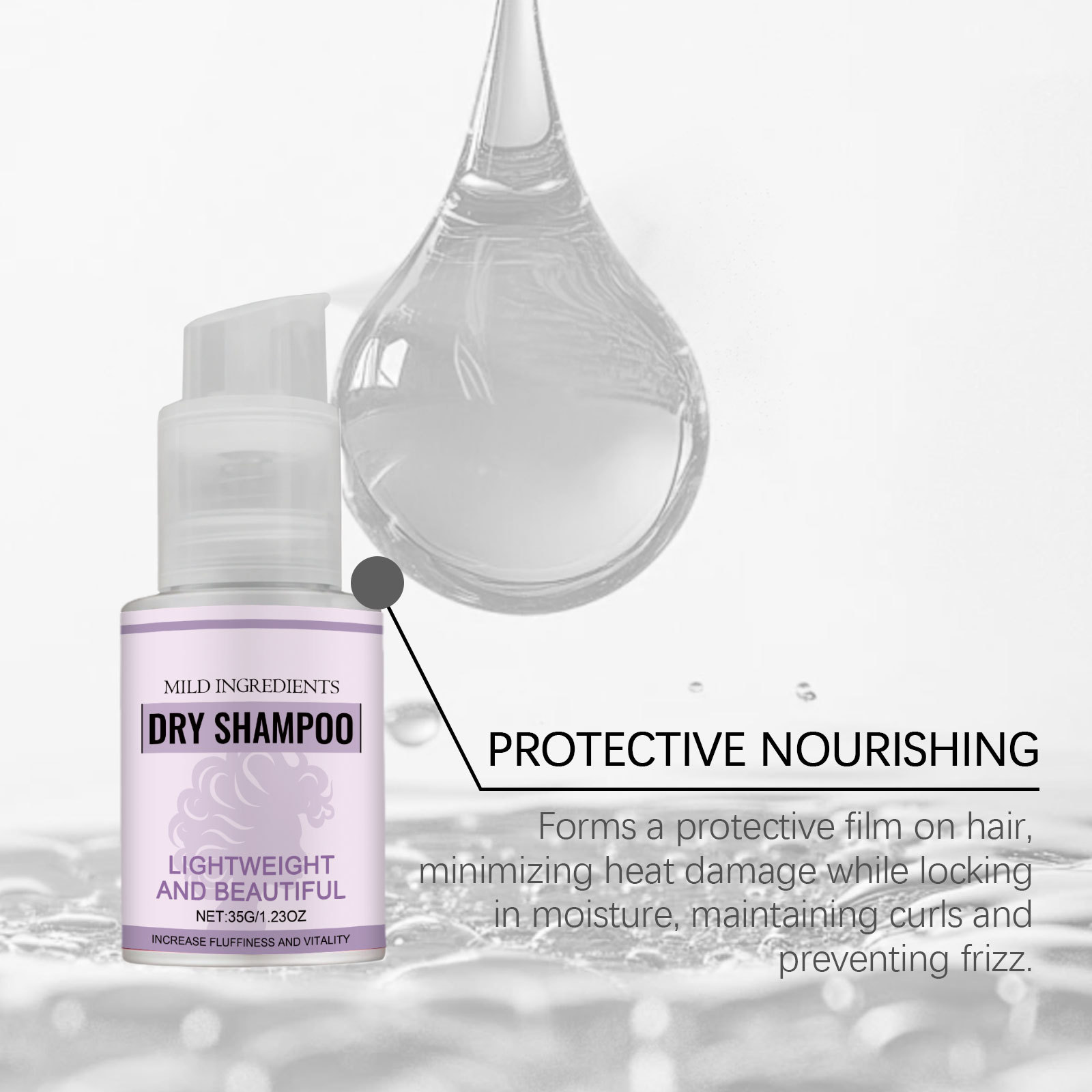 แชมพูแห้งแบบพกพา ควบคุมความมัน - Dry Shampoo Travel บทวิจารณ์และราคา