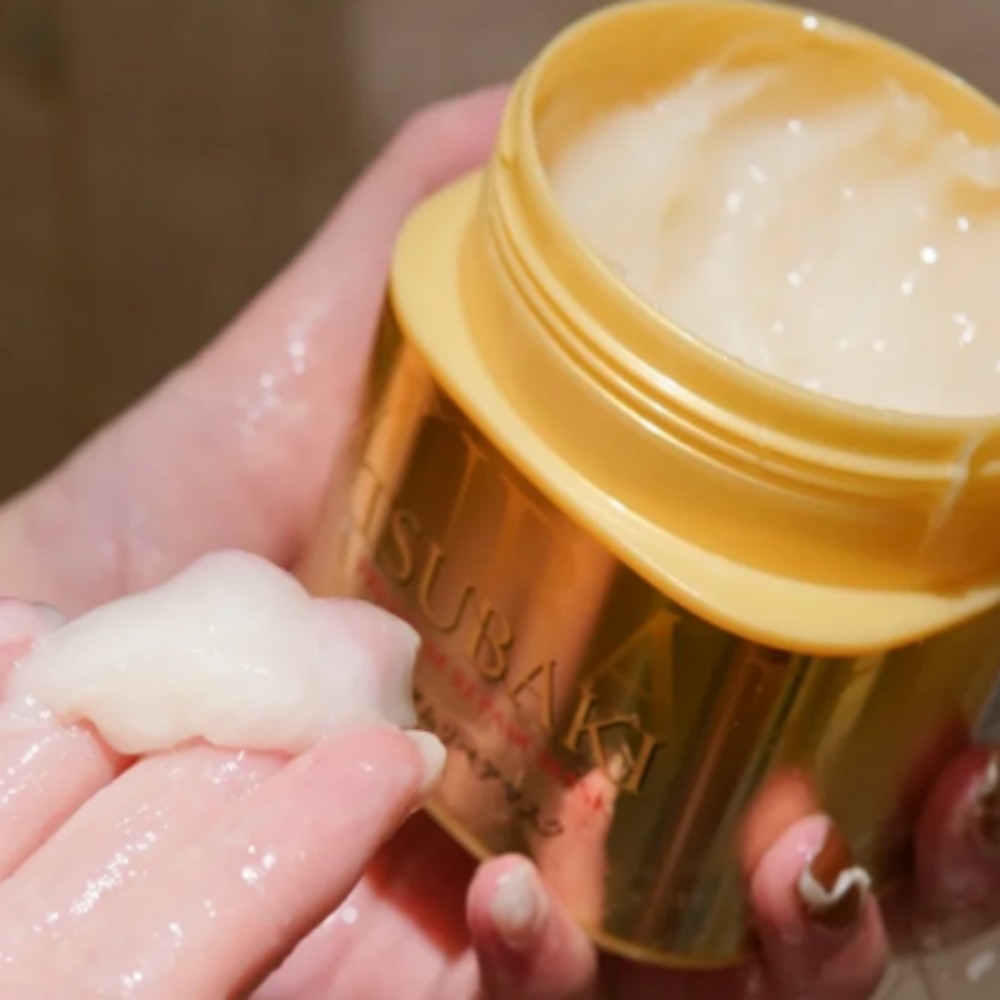 มาส์กซ่อมแซมผมระดับพรีเมียม TS - Hair Care Tsubaki บทวิจารณ์และราคา