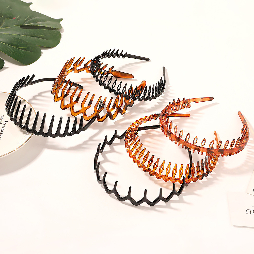 แฟชั่น Headdress ง่ายสีทึบเรซิ - Hair Care Color บทวิจารณ์และราคา