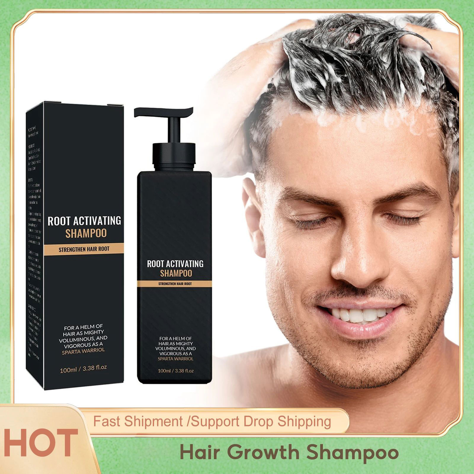 แชมพูเพื่อการเจริญเติบโตของเส้ - Hair Care Organic บทวิจารณ์และราคา
