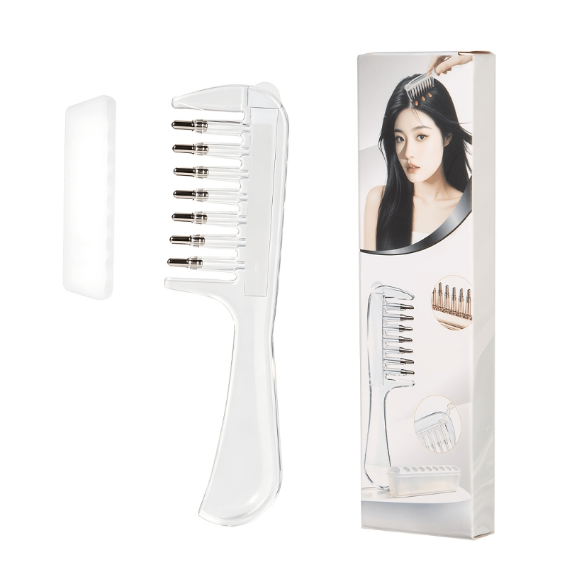 หวีใสสำหรับน้ำมันหอมระเหย หวีส - Hair Growth Serum Oil บทวิจารณ์และราคา