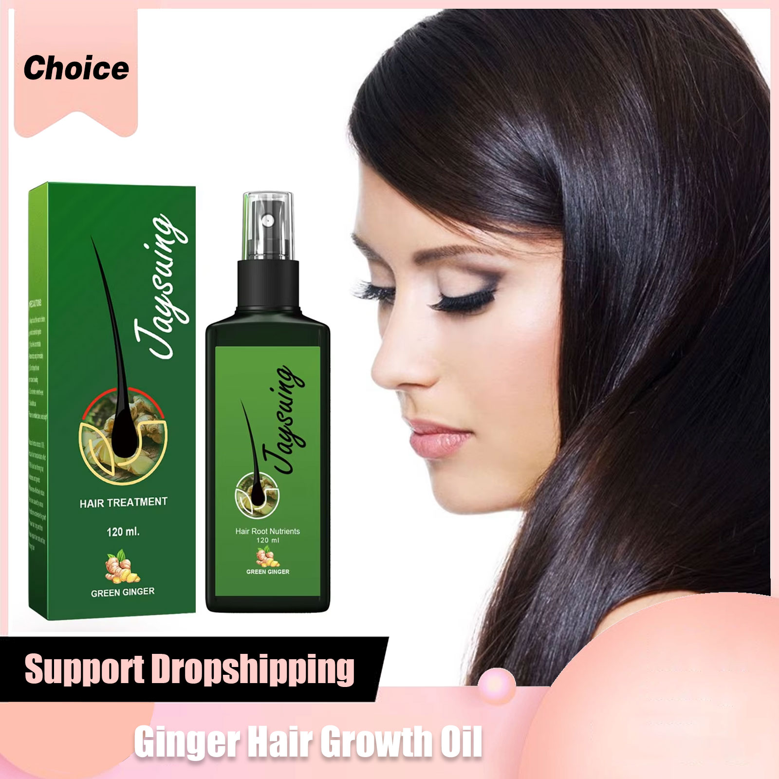 Fast Ginger Hair Growth สเปรย์ - Hair Growth Serum Oil บทวิจารณ์และราคา