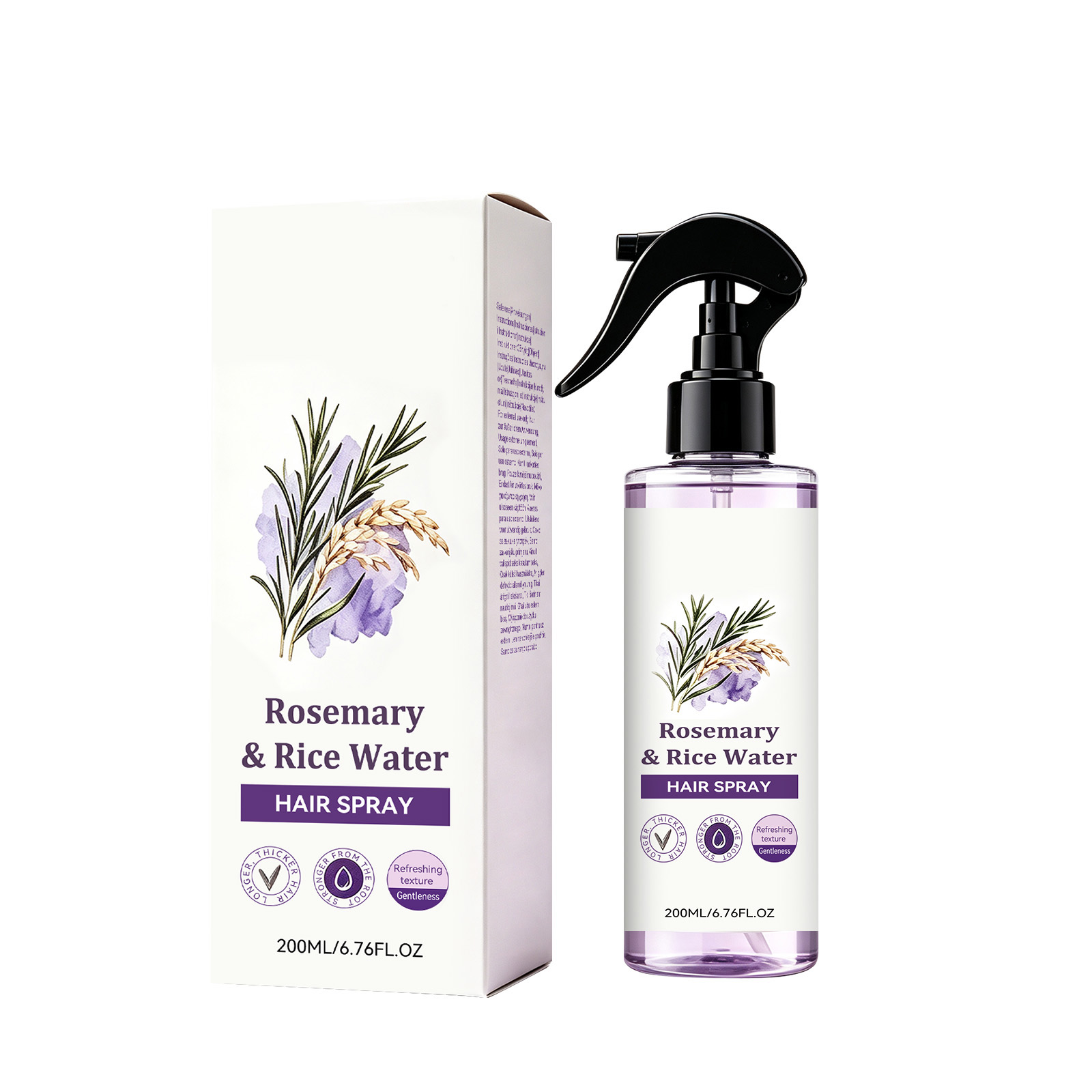 สเปรย์บำรุงผมน้ำข้าวผสมโรสแมรี - Hair Care With Rice Water บทวิจารณ์และราคา