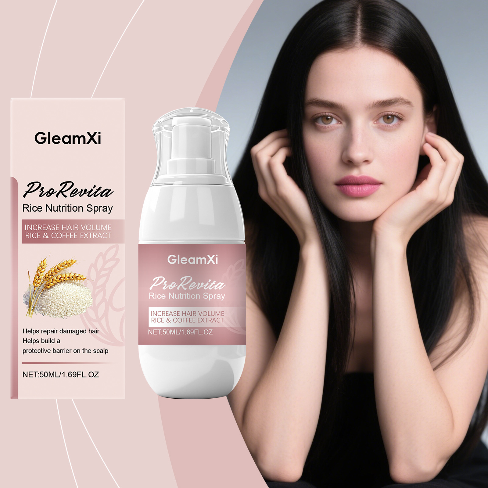 สเปรย์ฉีดน้ำข้าว บำรุงเส้นผม ป - Hair Care With Rice Water บทวิจารณ์และราคา