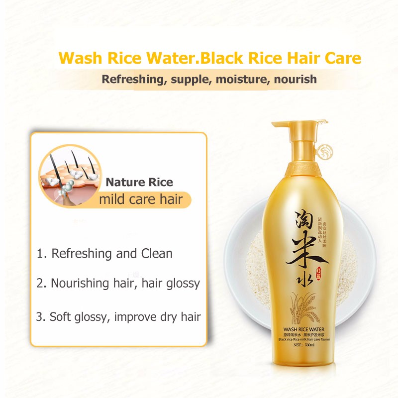ชุดดูแลเส้นผมที่เสียหายจากการล - Hair Care With Rice Water บทวิจารณ์และราคา