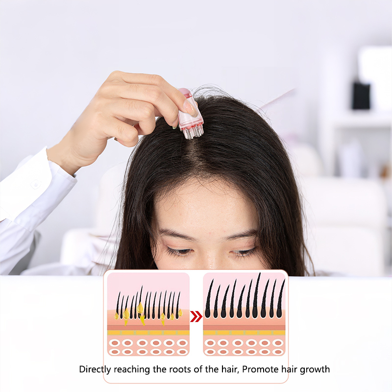 แปรงนวดศีรษะขนาดเล็ก 6 มล. สำห - Hair Growth Serum Oil บทวิจารณ์และราคา