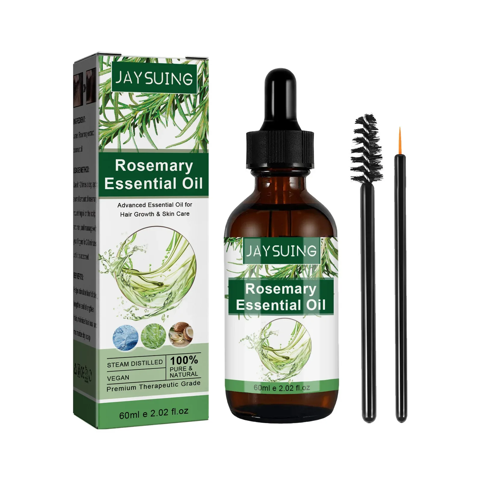 น้ํามันหอมระเหยโรสแมรี่สําหรับ - Hair Growth Serum Oil บทวิจารณ์และราคา