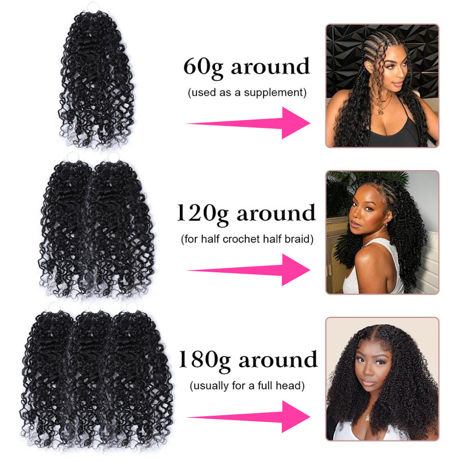 ผมถักโครเชต์แบบ Deep Wave Feat - Hair Care For Wavy Hair บทวิจารณ์และราคา