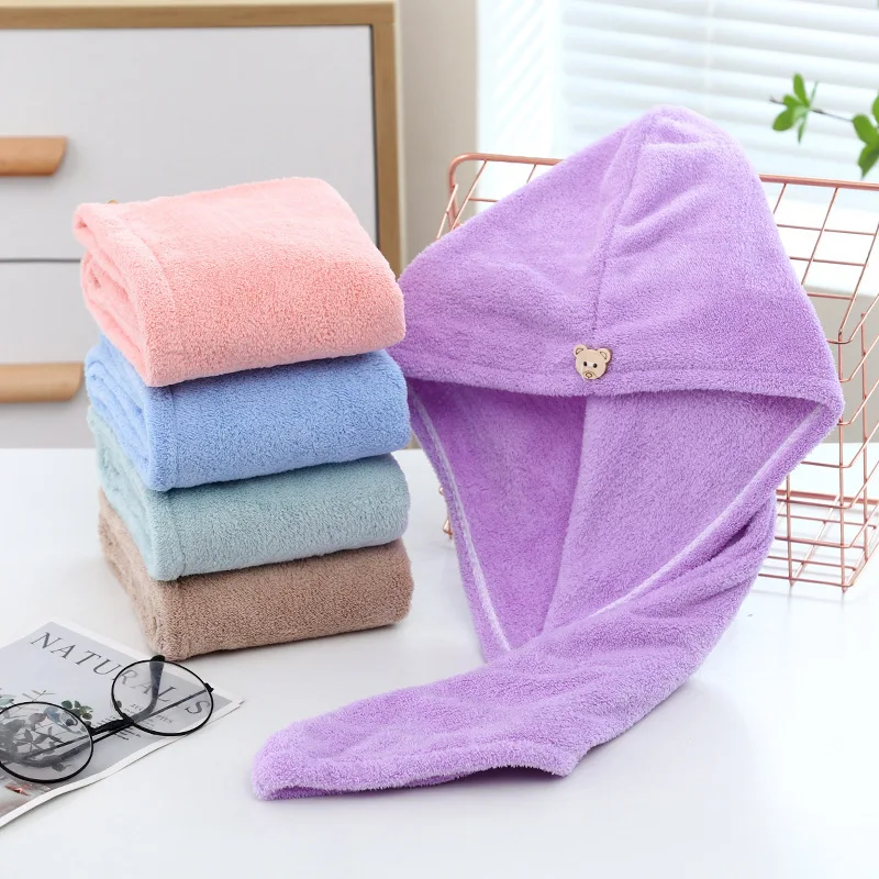 หมวกผมแห้งกีฬาผ้าเช็ดตัวเส้นใย - Hair Care Loreal บทวิจารณ์และราคา