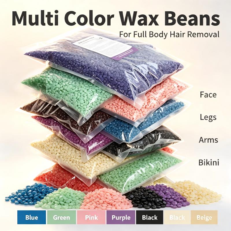 เม็ดแว็กซ์กำจัดขนหลากสีแบบไม่เ - Hair Care Color บทวิจารณ์และราคา