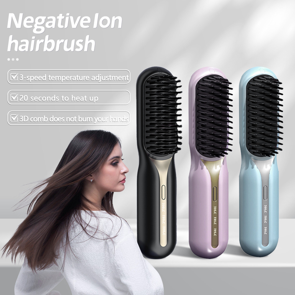 หวีแปรงผมไฟฟ้าแบบพกพาขนาดเล็ก  - Hair Care Good Hair บทวิจารณ์และราคา