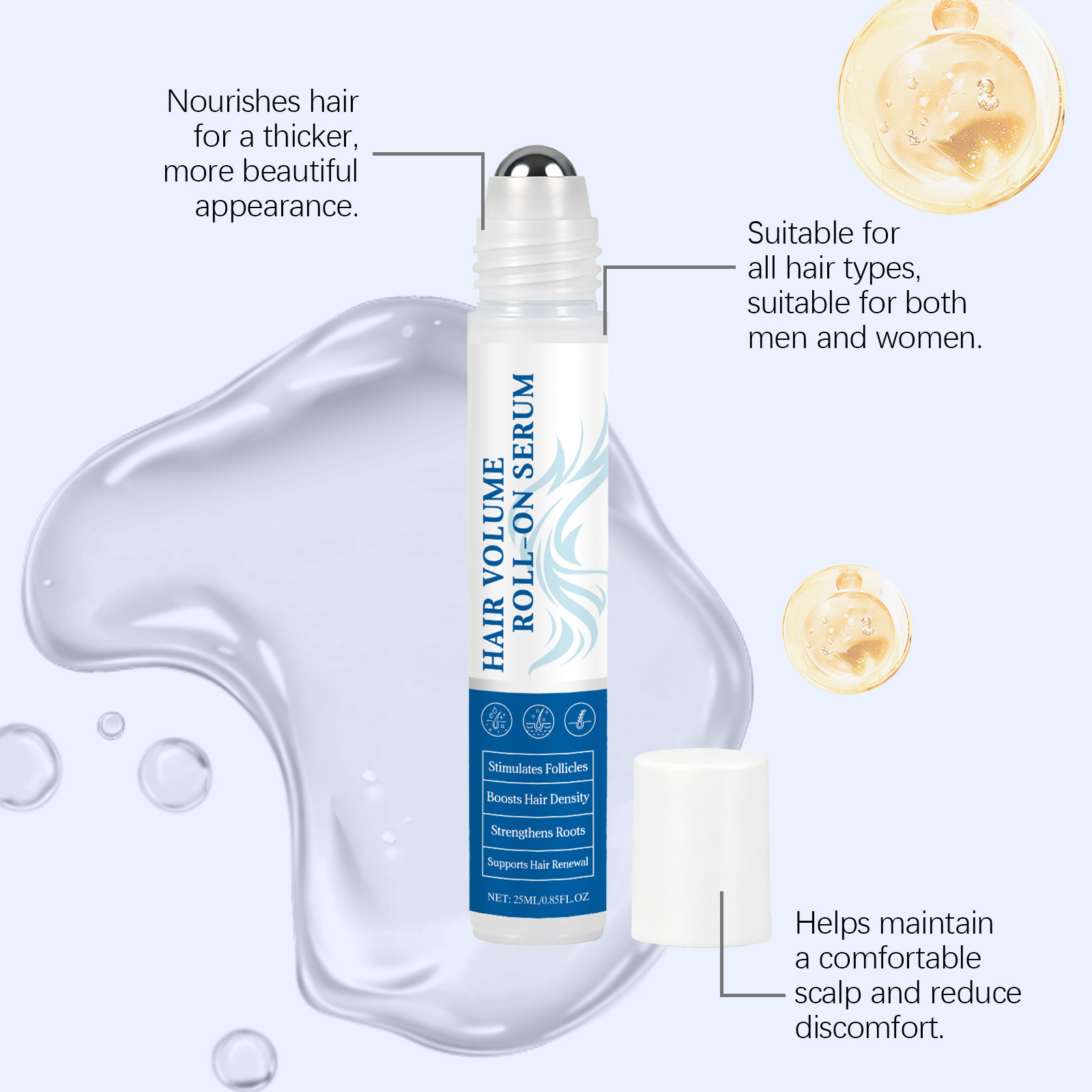 เซรั่มบำรุงเส้นผมและหนังศีรษะ  - Hair Growth Serum Oil บทวิจารณ์และราคา