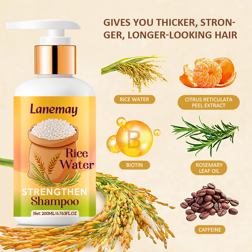 แชมพูน้ำข้าวเสริมความแข็งแรง – - Hair Care With Rice Water บทวิจารณ์และราคา