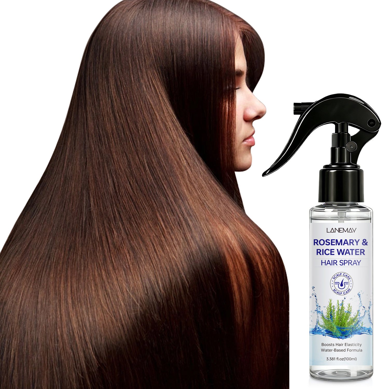 สเปรย์ฉีดผมโรสแมรี่และน้ำข้าว  - Hair Care With Rice Water บทวิจารณ์และราคา