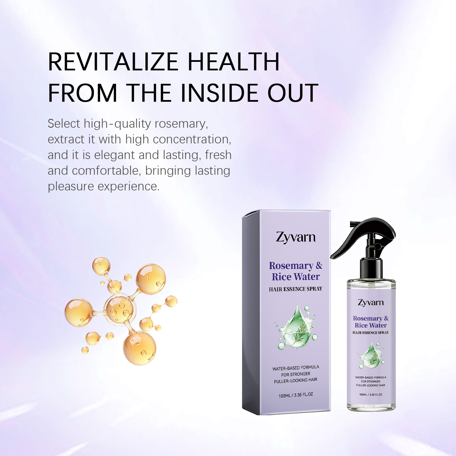 สเปรย์บำรุงผมด้วยน้ำข้าวผสมโรส - Hair Care With Rice Water บทวิจารณ์และราคา