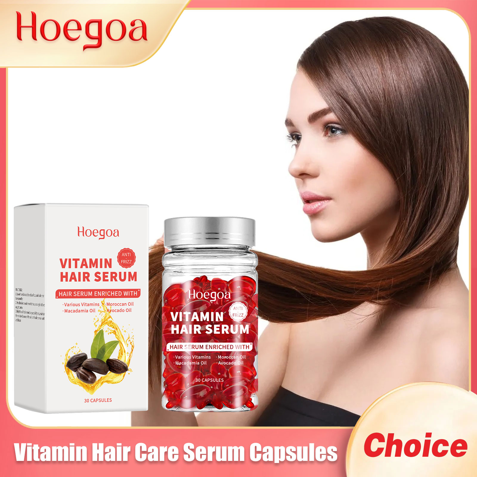 วิตามินเซรั่มบํารุงเส้นผมแคปซู - Hair Growth Serum Oil บทวิจารณ์และราคา
